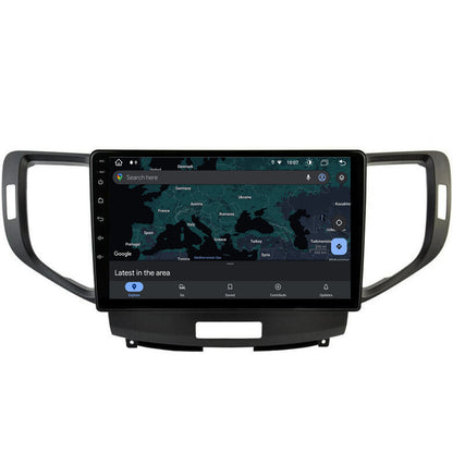 Navigatie Honda Accord VIII (2008-2012), Android, Z-Octacore / 8GB RAM + 256GB ROM, 10.1 Inch - AD-BGZ10008+AD-BGRKIT005V2