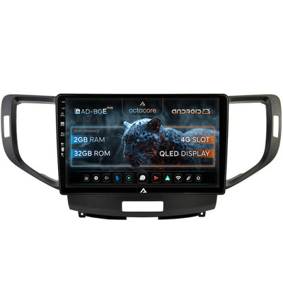 Navigatie Honda Accord VIII (2008-2012), Android, E-Octacore / 2GB RAM + 32GB ROM, 10.1 Inch - AD-BGE10002+AD-BGRKIT005V2