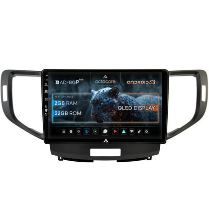 Navigatie Honda Accord VIII (2008-2012), Android, P-Octacore / 2GB RAM + 32GB ROM, 10.1 Inch - AD-BGP10002+AD-BGRKIT005V2