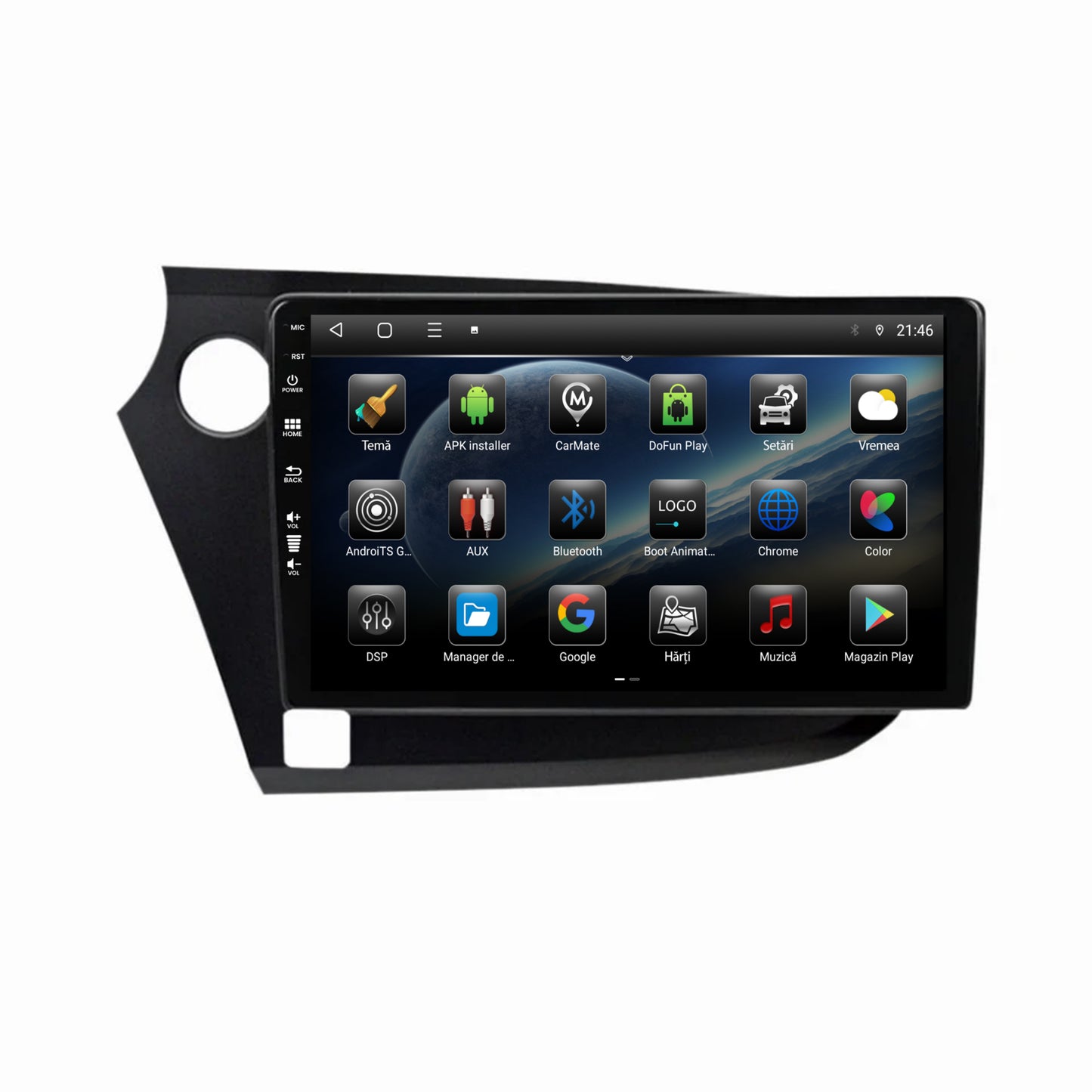 Navigatie Honda Insight (2009-2014), Android, P-Octacore / 2GB RAM + 32GB ROM, 9 Inch - AD-BGP9002+AD-BGRKIT009