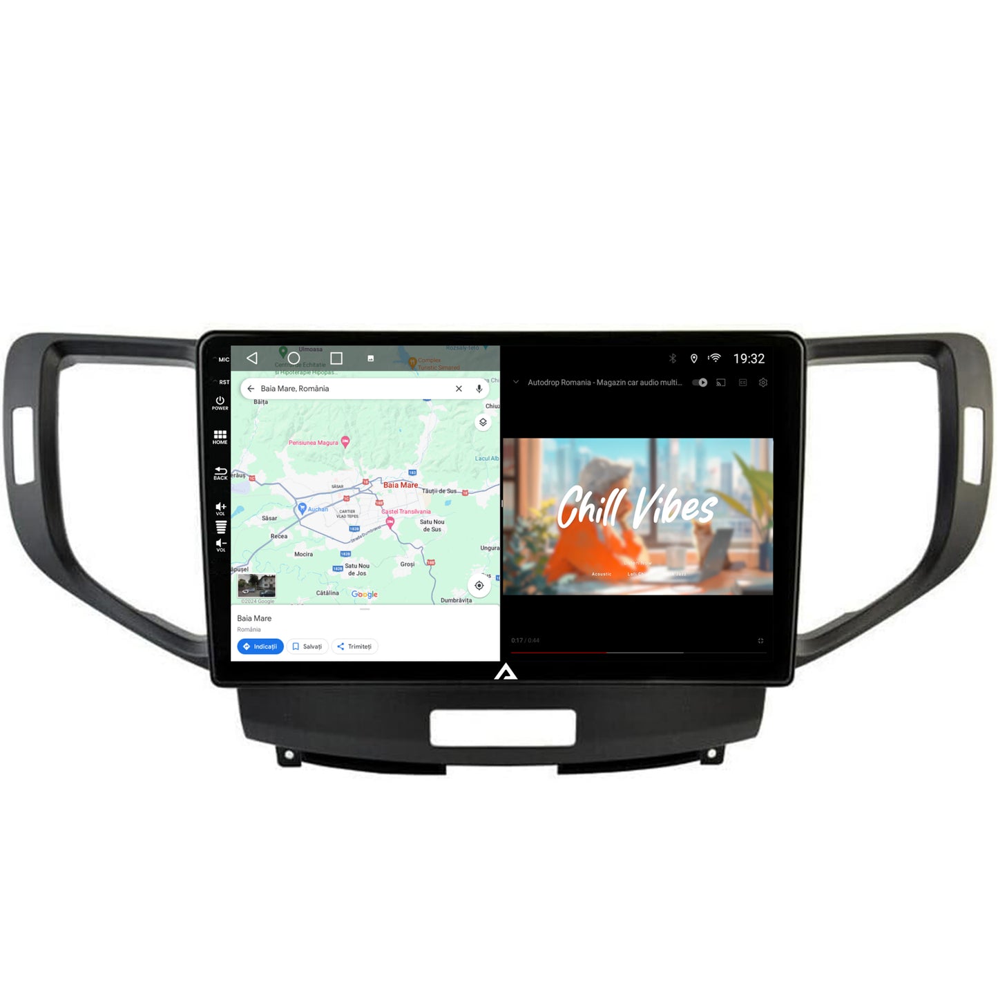 Navigatie Honda Accord VIII (2008-2012), Android, A-Octacore / 4GB RAM + 64GB ROM, 10.1 Inch - AD-BGA10004+AD-BGRKIT005V2
