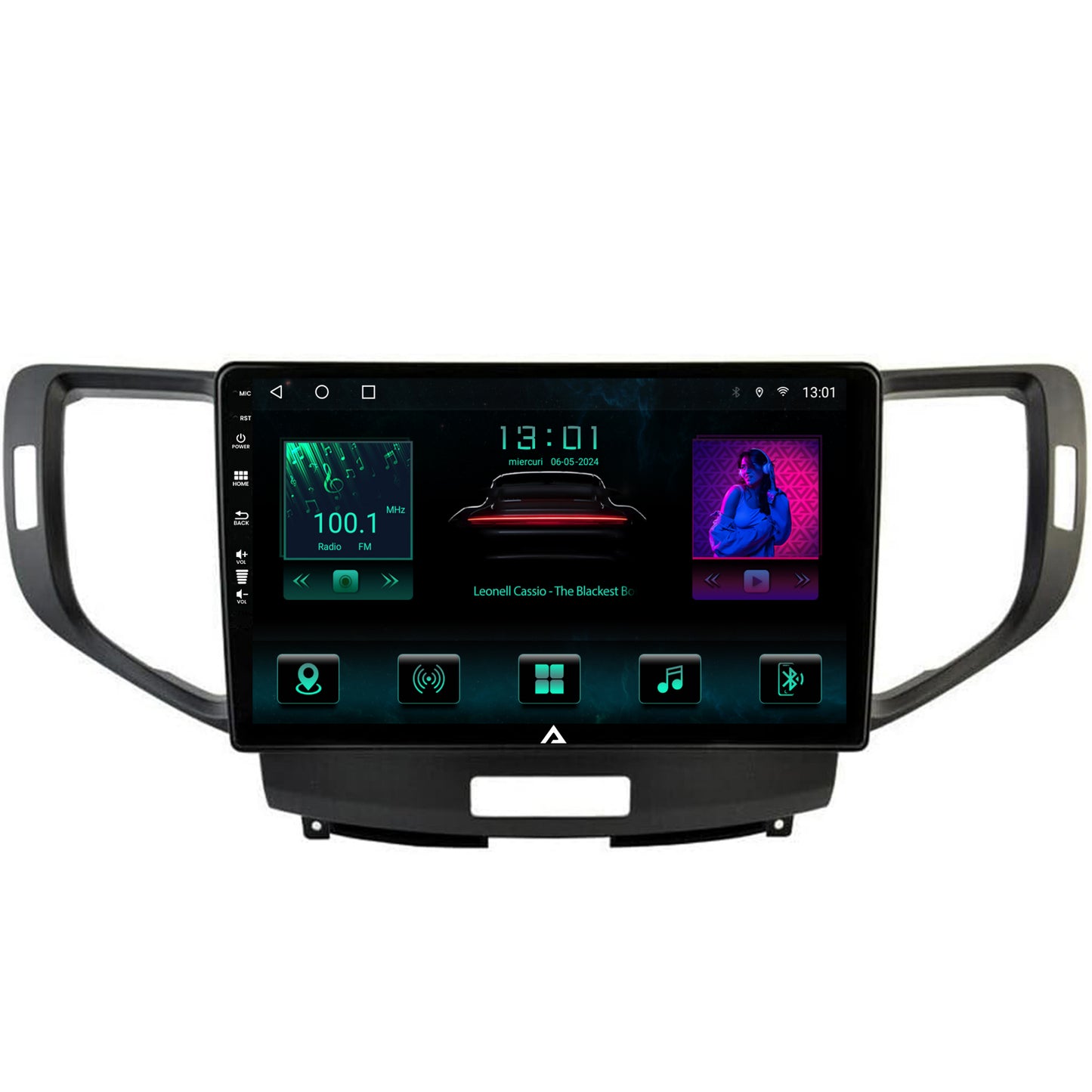 Navigatie Honda Accord VIII (2008-2012), Android, A-Octacore / 4GB RAM + 64GB ROM, 10.1 Inch - AD-BGA10004+AD-BGRKIT005V2