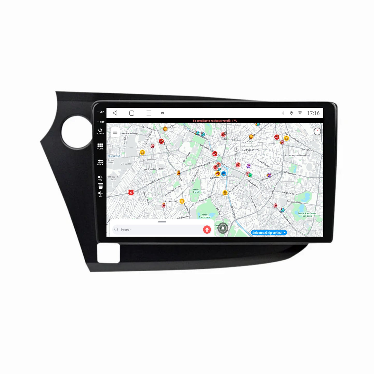 Navigatie Honda Insight (2009-2014), Android, A-Octacore / 4GB RAM + 64GB ROM, 9 Inch - AD-BGA9004+AD-BGRKIT009