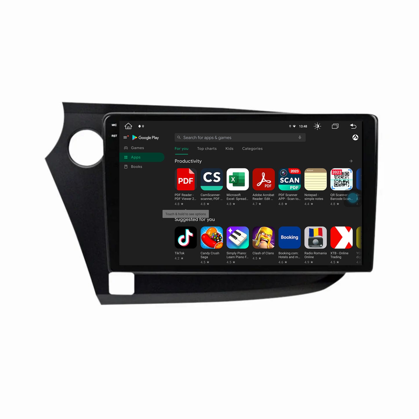 Navigatie Honda Insight (2009-2014), Android, V-Octacore / 4GB RAM + 64GB ROM, 9Inch - AD-BGV9004+AD-BGRKIT009
