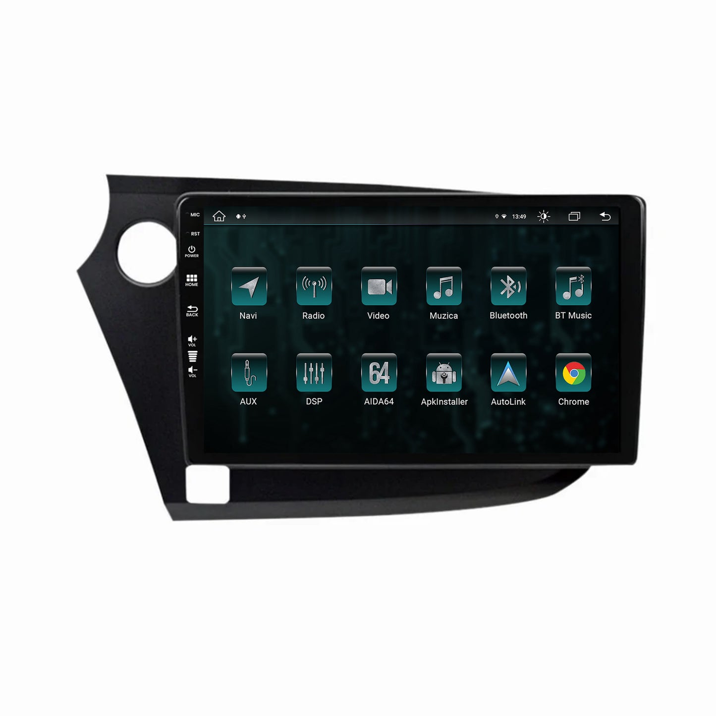 Navigatie Honda Insight (2009-2014), Android, Z-Octacore / 8GB RAM + 256GB ROM, 9 Inch - AD-BGZ9008+AD-BGRKIT009