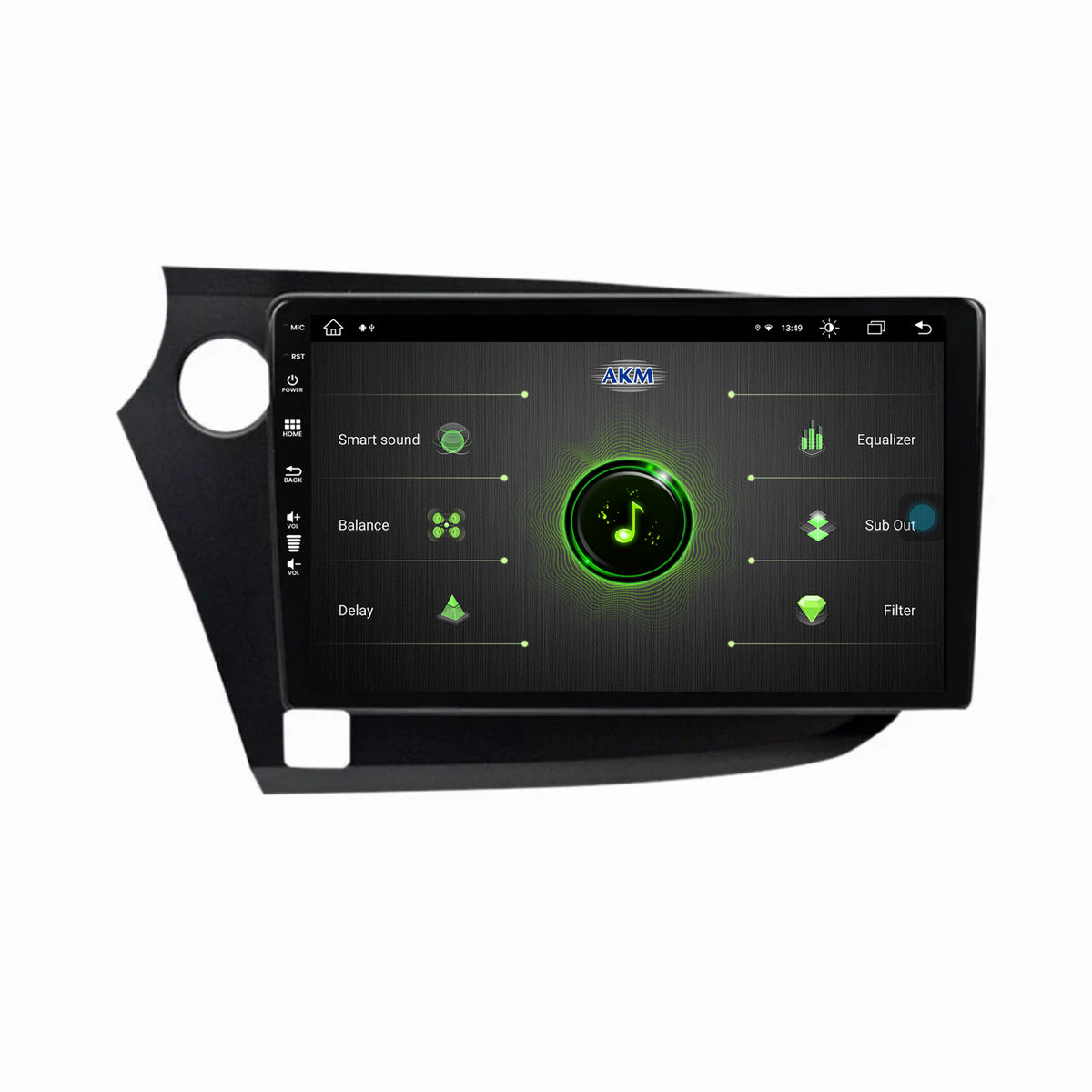 Navigatie Honda Insight (2009-2014), Android, Z-Octacore / 8GB RAM + 256GB ROM, 9 Inch - AD-BGZ9008+AD-BGRKIT009