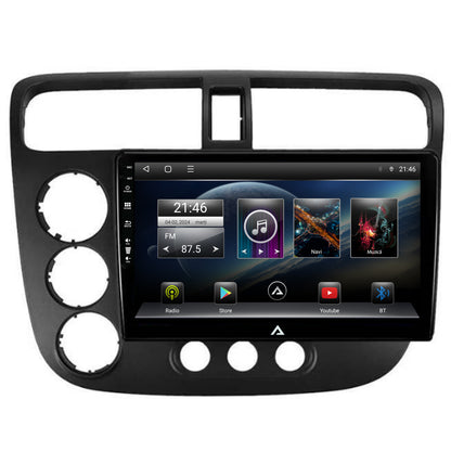 Navigatie Honda Civic (1998-2005), Android, E-Octacore / 2GB RAM + 32GB ROM, 9 Inch - AD-BGE9002+AD-BGRKIT018