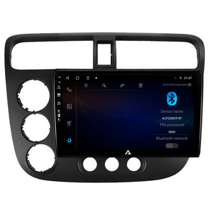 Navigatie Honda Civic (1998-2005), Android, E-Octacore / 2GB RAM + 32GB ROM, 9 Inch - AD-BGE9002+AD-BGRKIT018