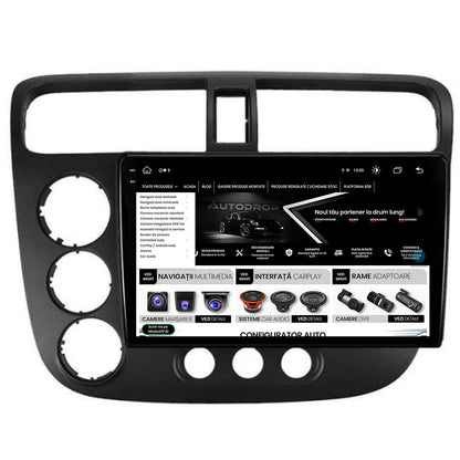 Navigatie Honda Civic (1998-2005), Android, V-Octacore / 4GB RAM + 64GB ROM, 9.5 Inch - AD-BGV9004+AD-BGRKIT018