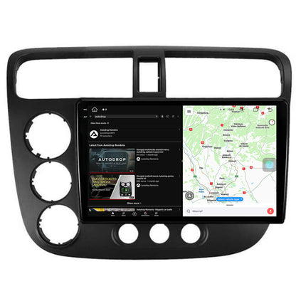 Navigatie Honda Civic (1998-2005), Android, X-Octacore / 8GB RAM + 256GB ROM, 9.5 Inch - AD-BGX9008+AD-BGRKIT018