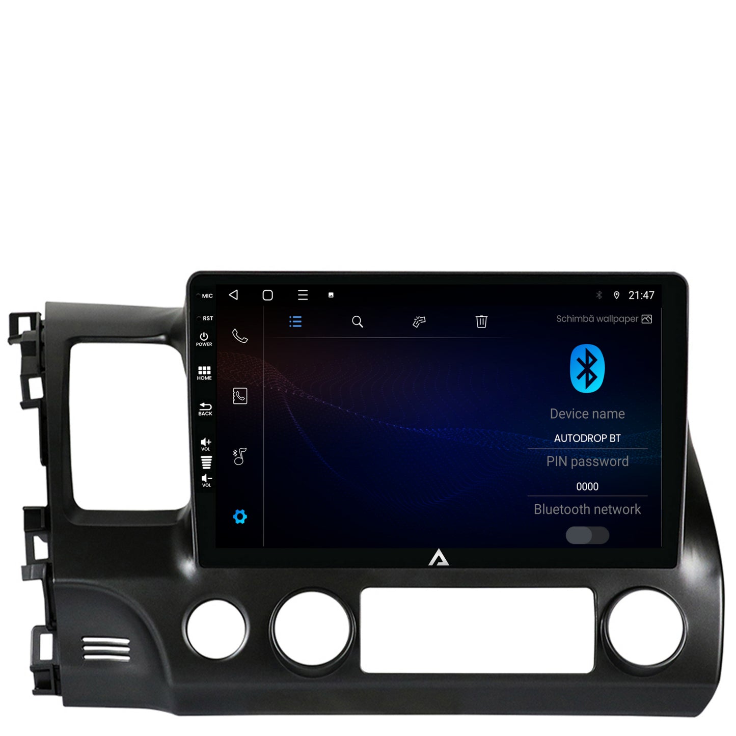 Navigatie Honda Civic (2005-2012), Android, P-Octacore / 2GB RAM + 32GB ROM, 10.1Inch - AD-BGP10002+AD-BGRKIT008