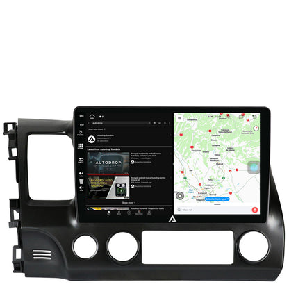 Navigatie Honda Civic (2005-2012), Android, Z-Octacore / 8GB RAM + 256GB ROM, 10.1 Inch - AD-BGZ10008+AD-BGRKIT008