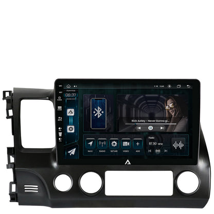 Navigatie Honda Civic (2005-2012), Android, Z-Octacore / 8GB RAM + 256GB ROM, 10.1 Inch - AD-BGZ10008+AD-BGRKIT008