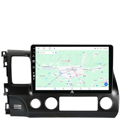 Navigatie Honda Civic (2005-2012), Android, A-Octacore / 4GB RAM + 64GB ROM, 10.1 Inch - AD-BGA10004+AD-BGRKIT008