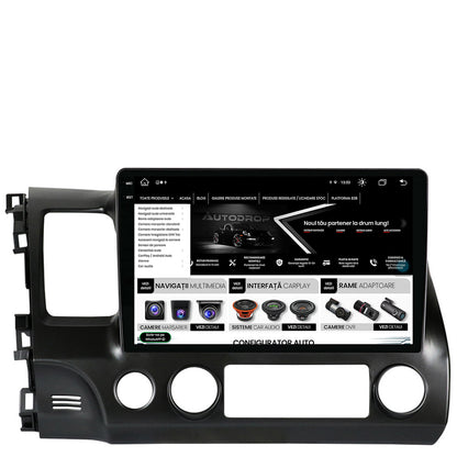 Navigatie Honda Civic (2005-2012), Android, X-Octacore / 8GB RAM + 256GB ROM, 10.36 Inch - AD-BGX10008+AD-BGRKIT008