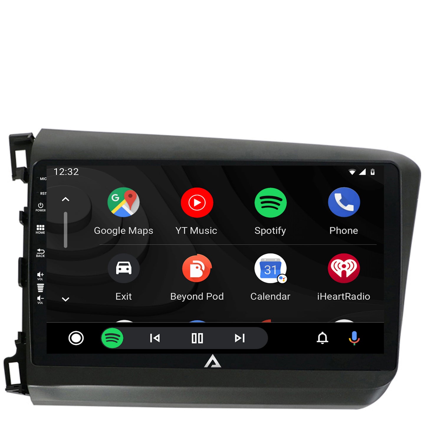 Navigatie Honda Civic (2012-2015), Android, P-Octacore / 2GB RAM + 32GB ROM, 9 Inch - AD-BGP9002+AD-BGRKIT007