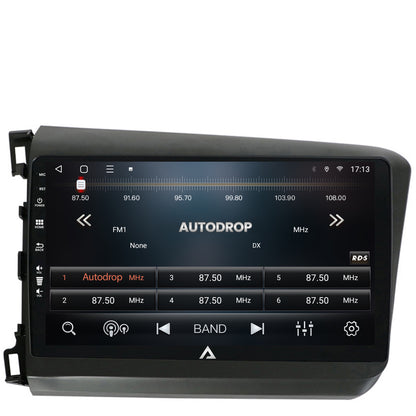Navigatie Honda Civic (2012-2015), Android, P-Octacore / 2GB RAM + 32GB ROM, 9 Inch - AD-BGP9002+AD-BGRKIT007