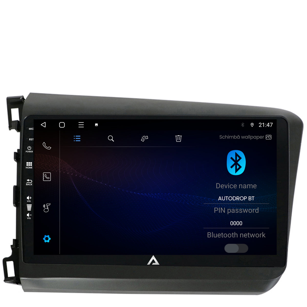 Navigatie Honda Civic (2012-2015), Android, P-Octacore / 2GB RAM + 32GB ROM, 9 Inch - AD-BGP9002+AD-BGRKIT007