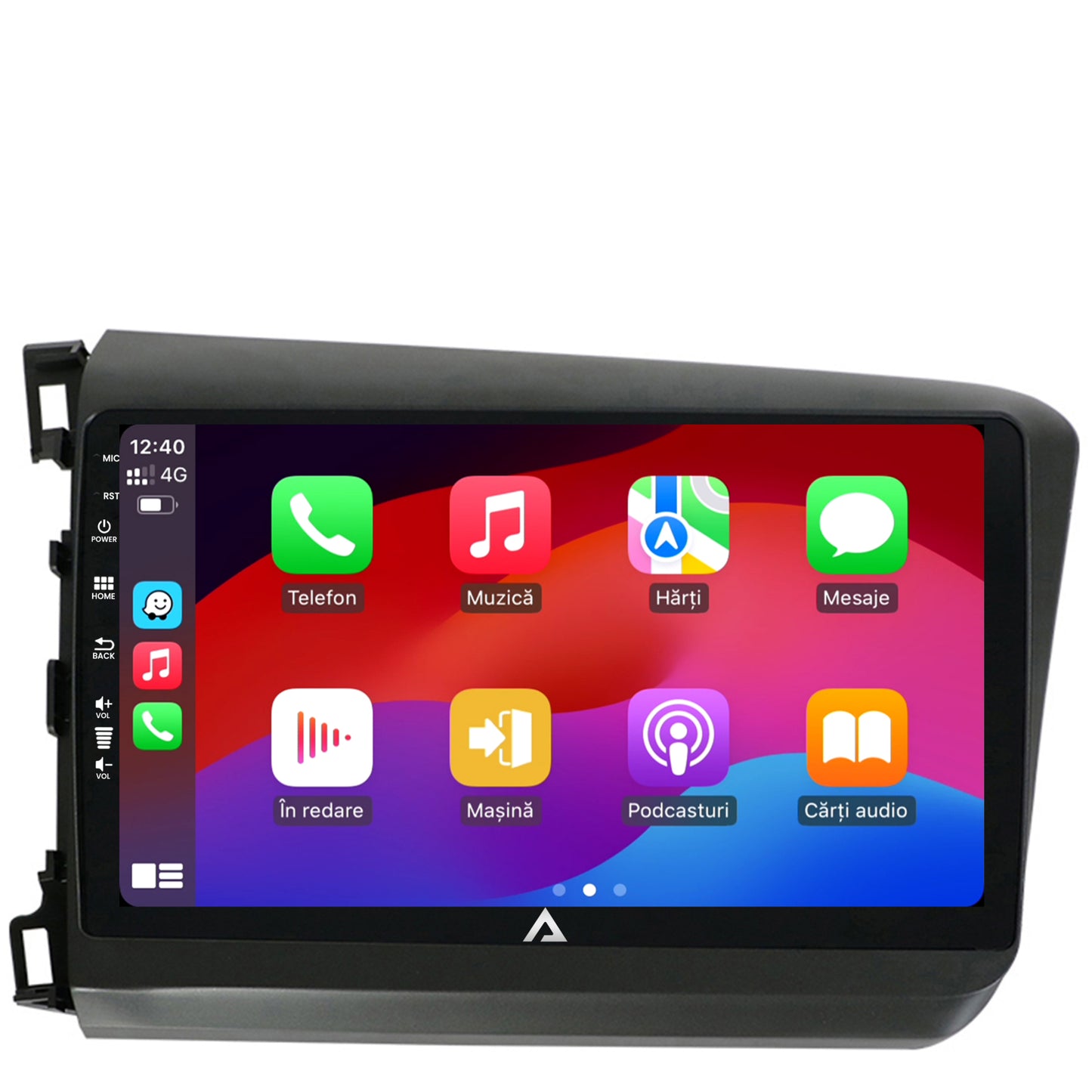 Navigatie Honda Civic (2012-2015), Android, P-Octacore / 2GB RAM + 32GB ROM, 9 Inch - AD-BGP9002+AD-BGRKIT007