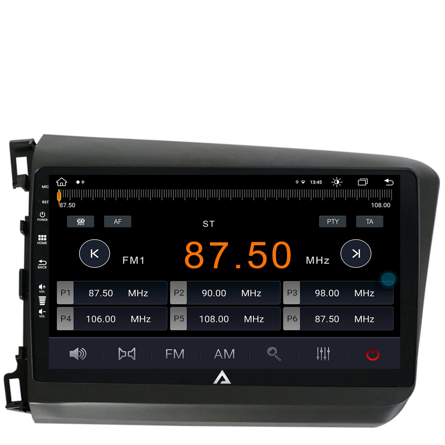 Navigatie Honda Civic (2012-2015), Android, Z-Octacore / 8GB RAM + 256GB ROM, 9 Inch - AD-BGZ9008+AD-BGRKIT007