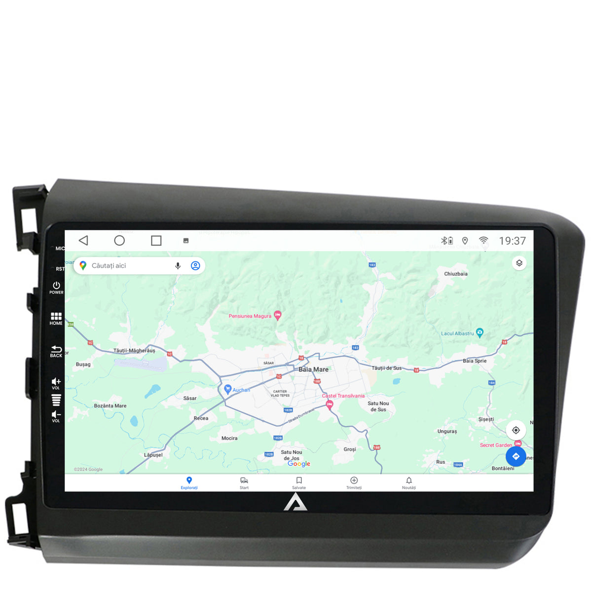 Navigatie Honda Civic (2012-2015), Android, A-Octacore / 4GB RAM + 64GB ROM, 9 Inch - AD-BGA9004+AD-BGRKIT007