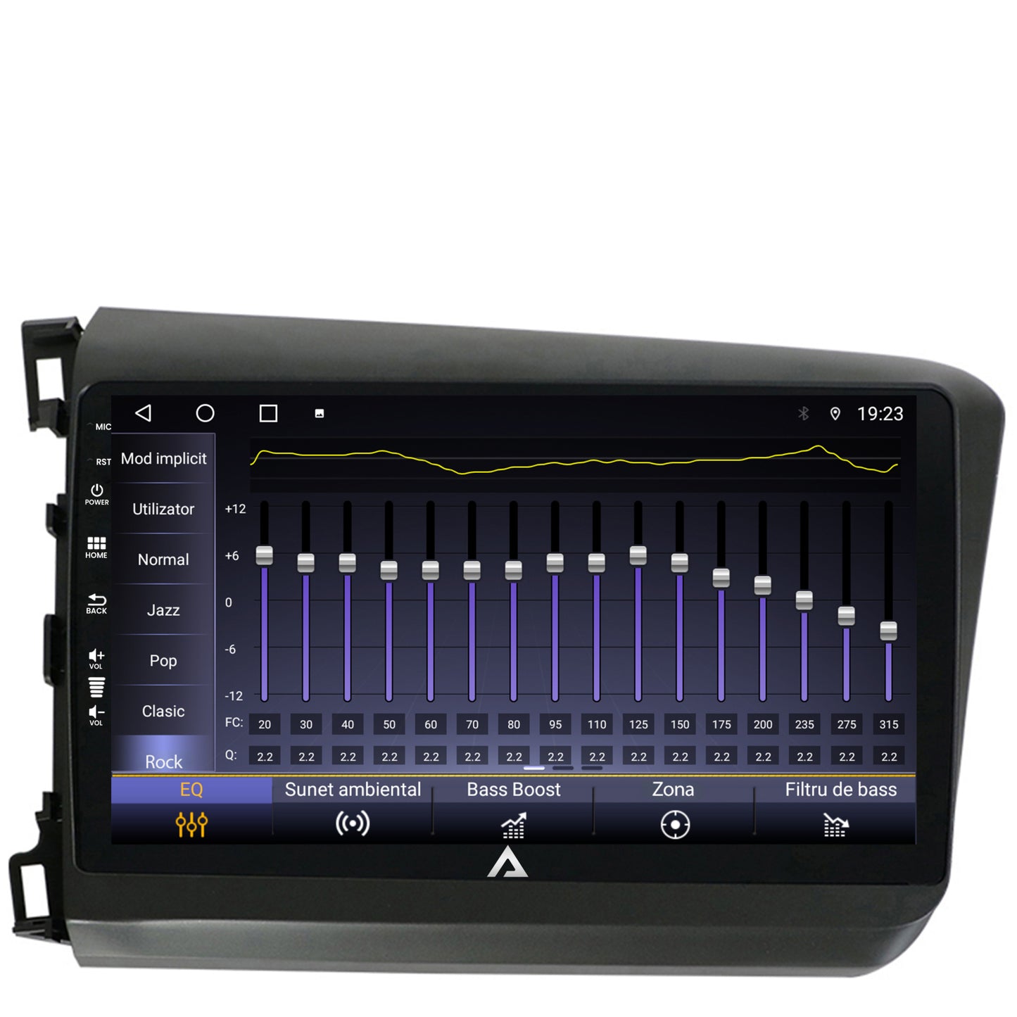 Navigatie Honda Civic (2012-2015), Android, A-Octacore / 4GB RAM + 64GB ROM, 9 Inch - AD-BGA9004+AD-BGRKIT007