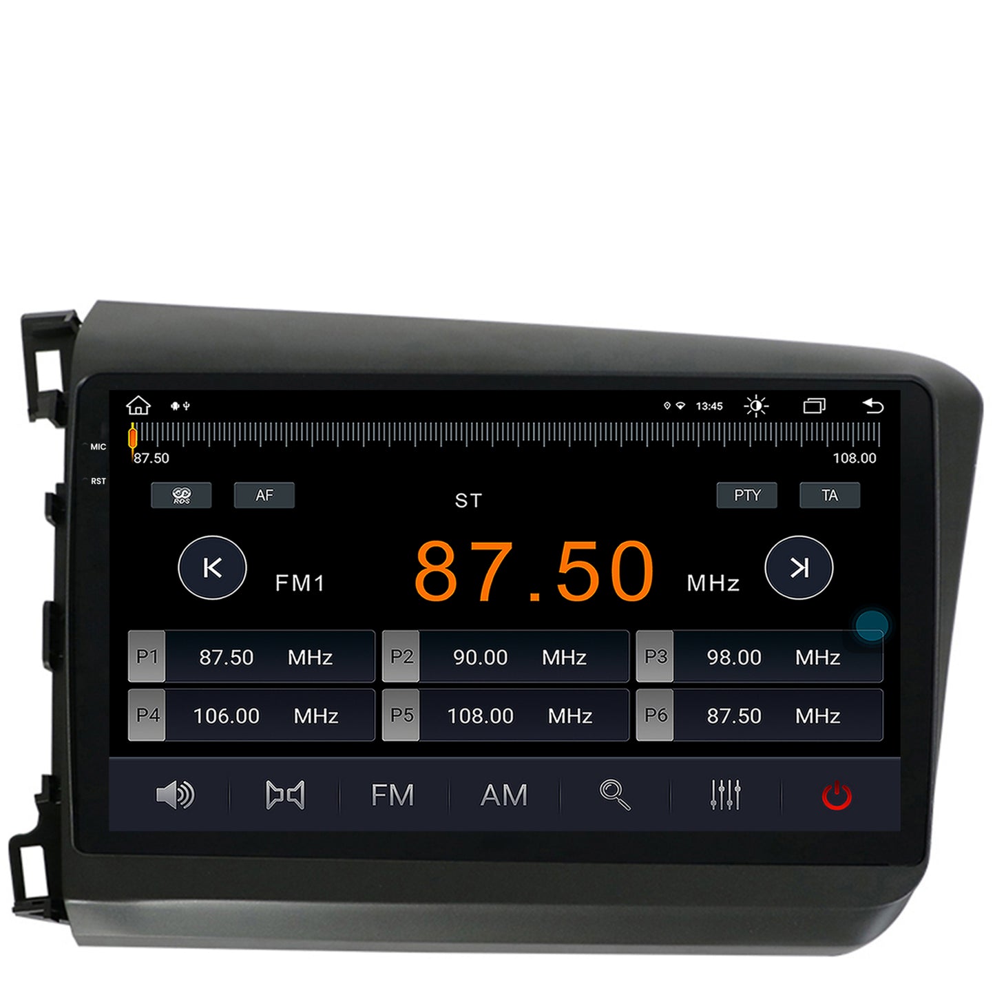 Navigatie Honda Civic (2012-2015), Android, V-Octacore / 4GB RAM + 64GB ROM, 9.5 Inch - AD-BGV9004+AD-BGRKIT007