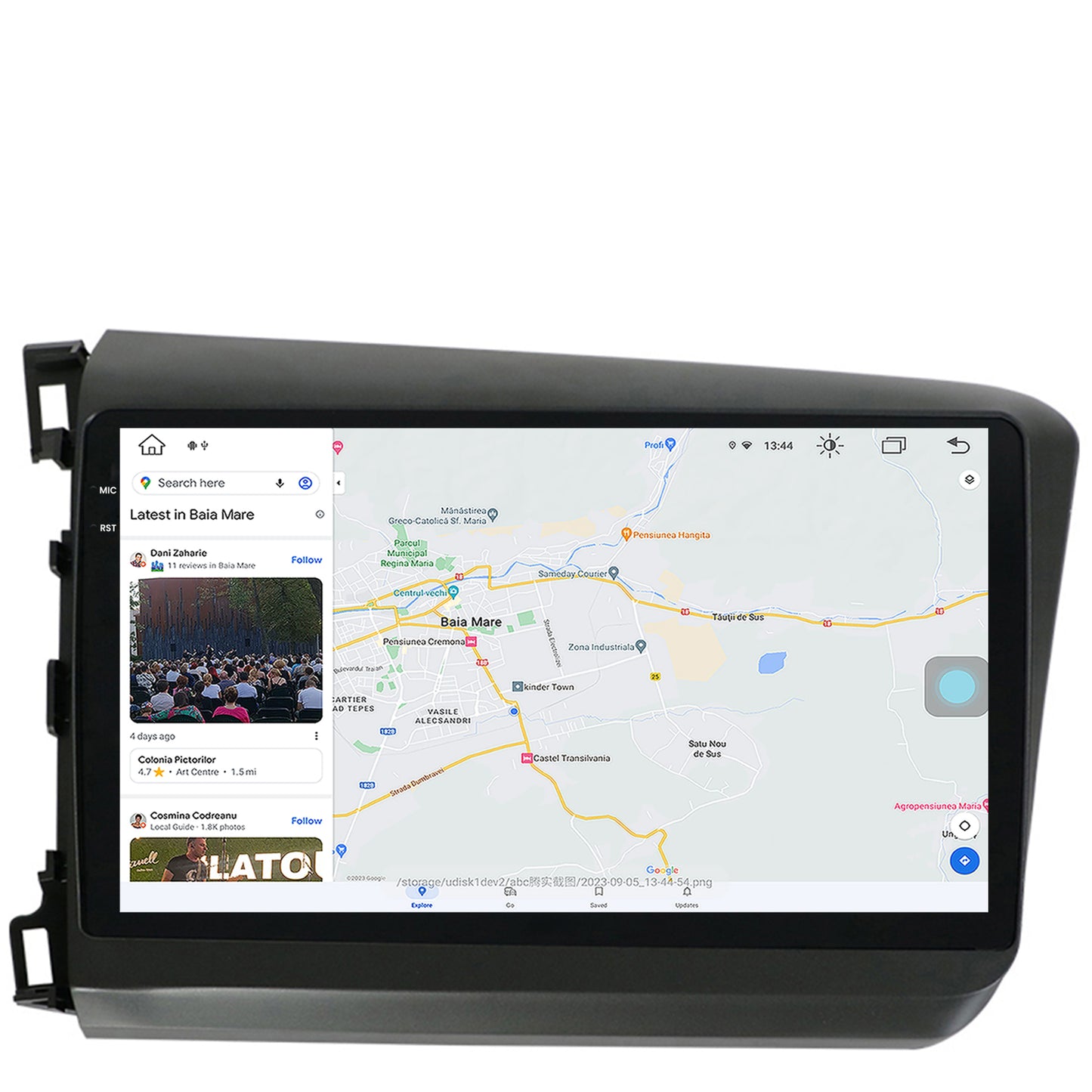 Navigatie Honda Civic (2012-2015), Android, X-Octacore / 8GB RAM + 256GB ROM, 9.5 Inch - AD-BGX9008+AD-BGRKIT007