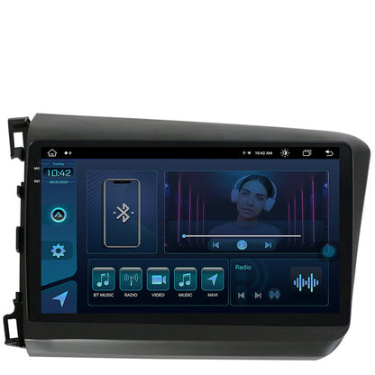 Navigatie Honda Civic (2012-2015), Android, X-Octacore / 8GB RAM + 256GB ROM, 9.5 Inch - AD-BGX9008+AD-BGRKIT007