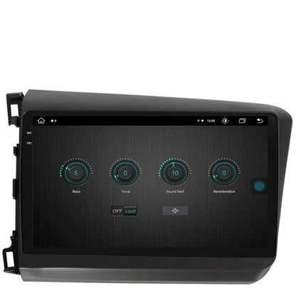 Navigatie Honda Civic (2012-2015), Android, X-Octacore / 8GB RAM + 256GB ROM, 9.5 Inch - AD-BGX9008+AD-BGRKIT007