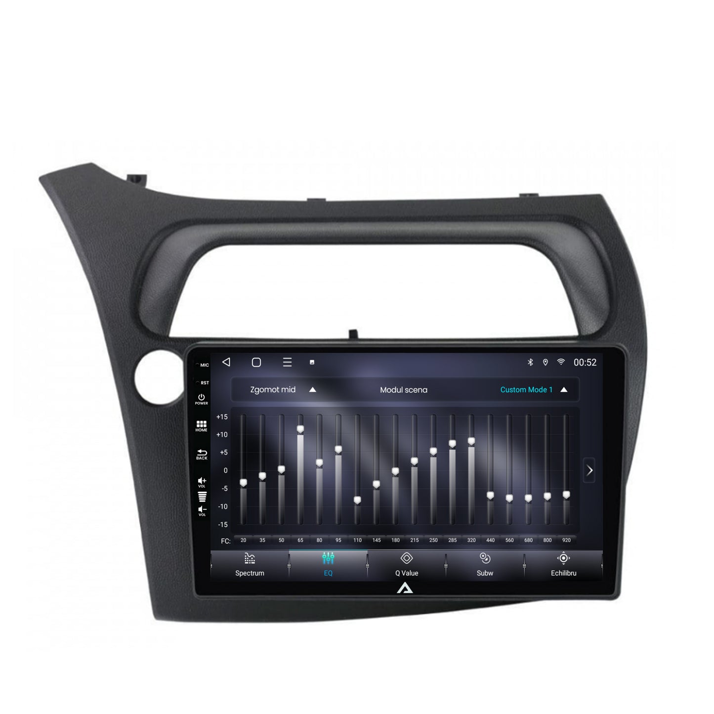 Navigatie Honda Civic Hatchback (2006-2011), Android, E-Octacore / 2GB RAM + 32GB ROM, 9 Inch - AD-BGE9002+AD-BGRKIT020