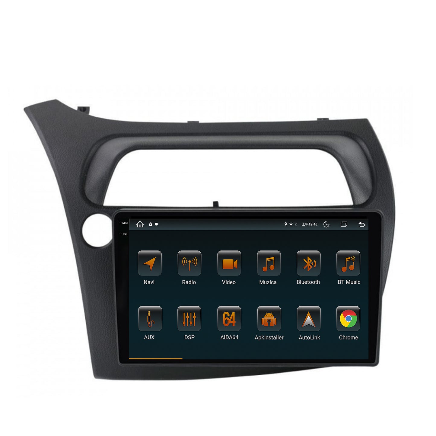 Navigatie Honda Civic Hatchback (2006-2011), Android, V-Octacore / 4GB RAM + 64GB ROM, 9.5 Inch - AD-BGV9004+AD-BGRKIT020