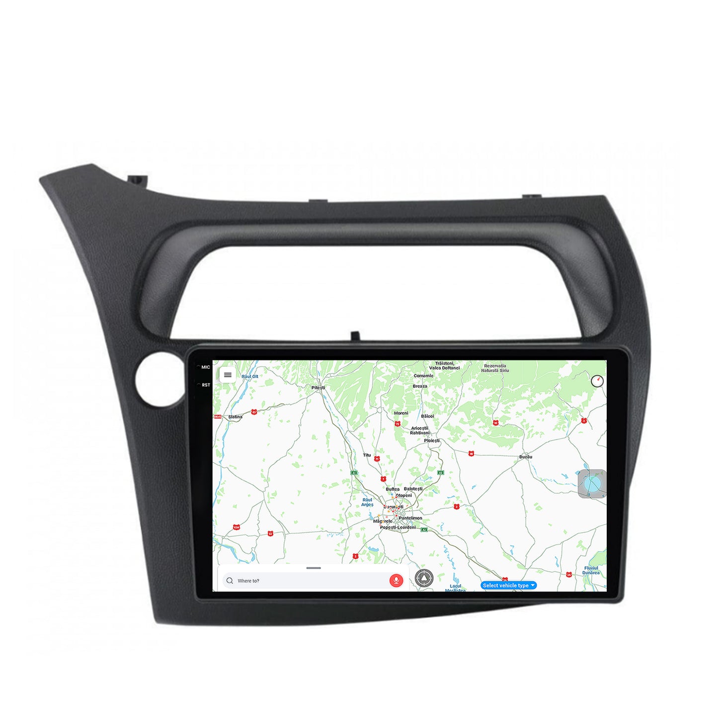 Navigatie Honda Civic Hatchback (2006-2011), Android, X-Octacore / 8GB RAM + 256GB ROM, 9.5 Inch - AD-BGX9008+AD-BGRKIT020