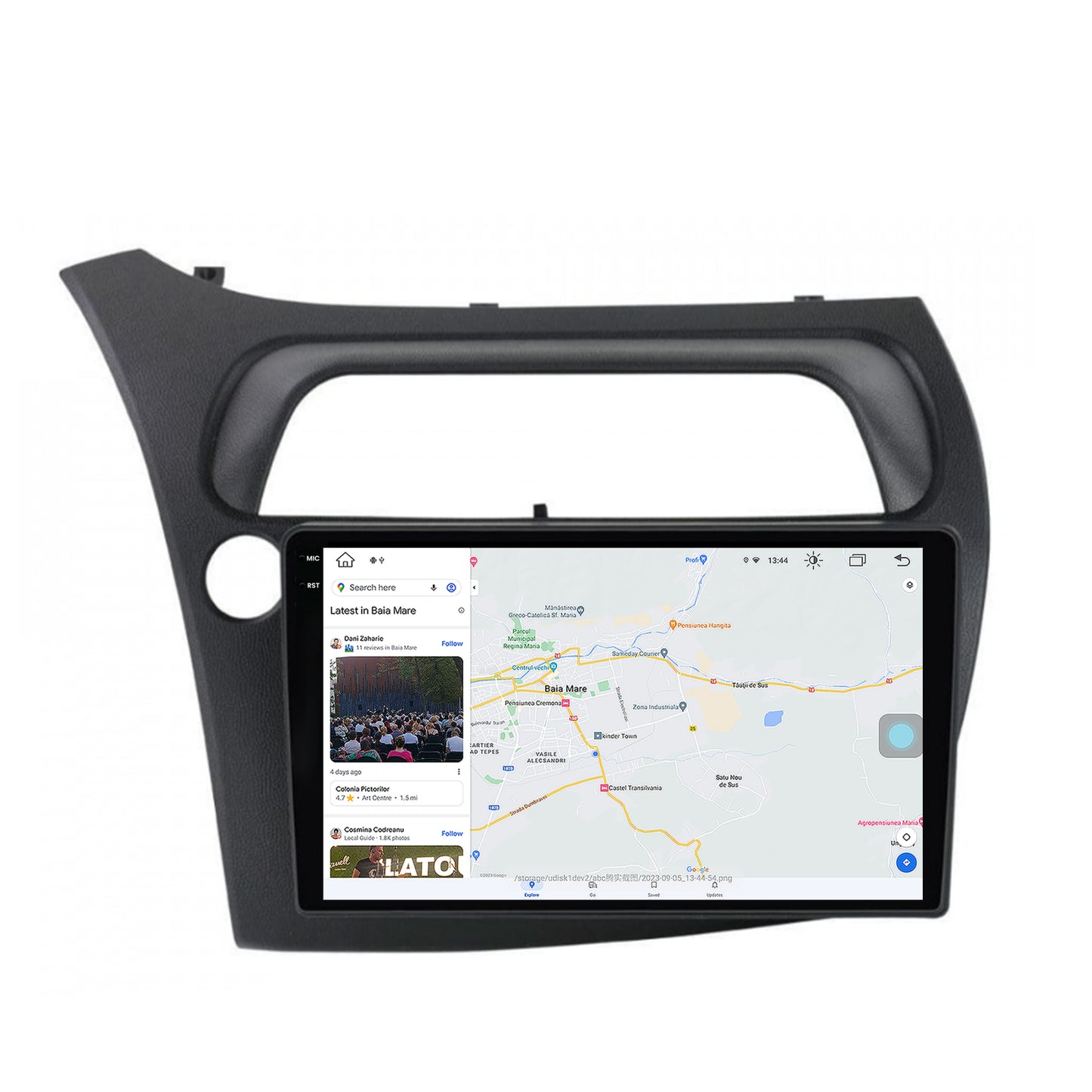 Navigatie Honda Civic Hatchback (2006-2011), Android, X-Octacore / 8GB RAM + 256GB ROM, 9.5 Inch - AD-BGX9008+AD-BGRKIT020