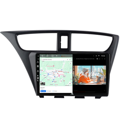 Navigatie Honda Civic Hatchback (2012-2015), Android, A-Octacore / 4GB RAM + 64GB ROM, 9 Inch - AD-BGA9004+AD-BGRKIT019