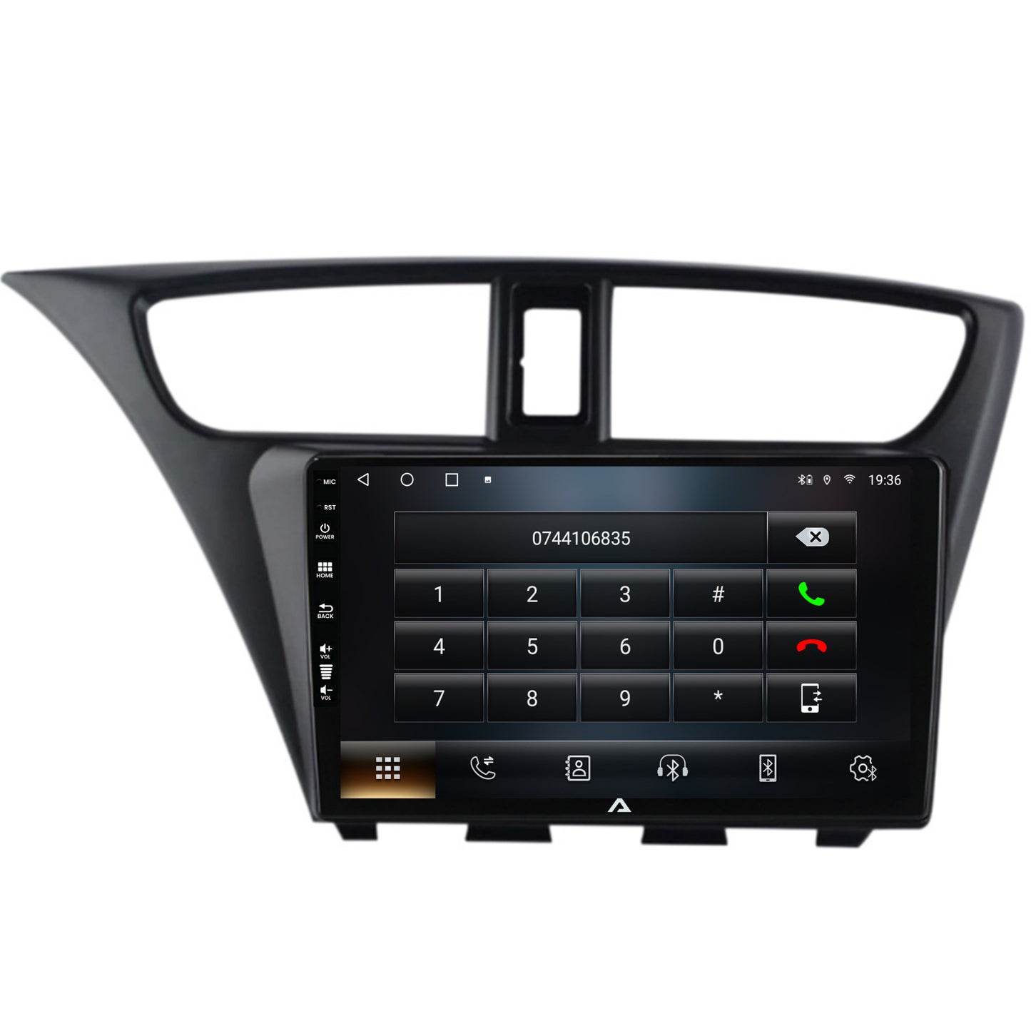 Navigatie Honda Civic Hatchback (2012-2015), Android, A-Octacore / 4GB RAM + 64GB ROM, 9 Inch - AD-BGA9004+AD-BGRKIT019