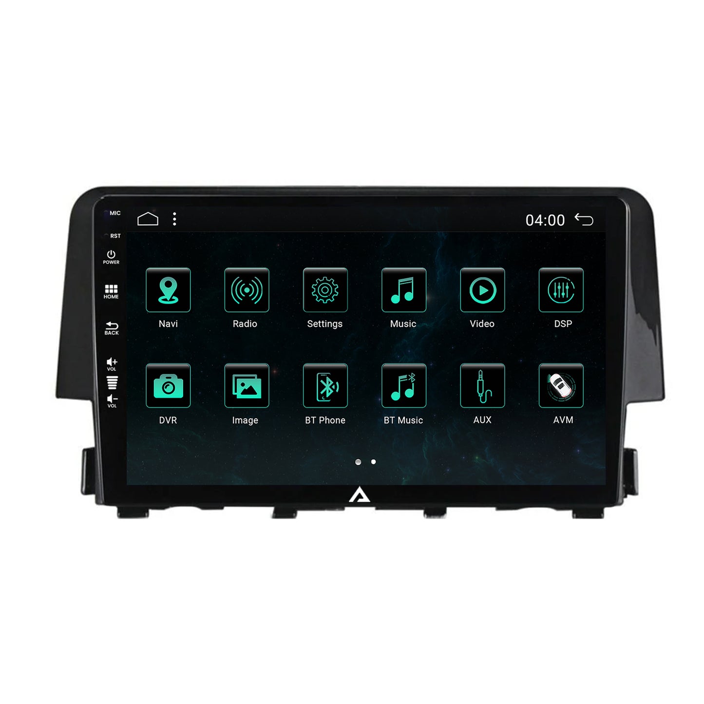 Navigatie Honda Civic X / Sedan (2015-2021), Android, A-Octacore / 4GB RAM + 64GB ROM, 9 Inch - AD-BGA9004+AD-BGRKIT004