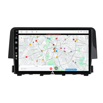 Navigatie Honda Civic X / Sedan (2015-2021), Android, E-Octacore / 2GB RAM + 32GB ROM, 9 Inch - AD-BGE9002+AD-BGRKIT004