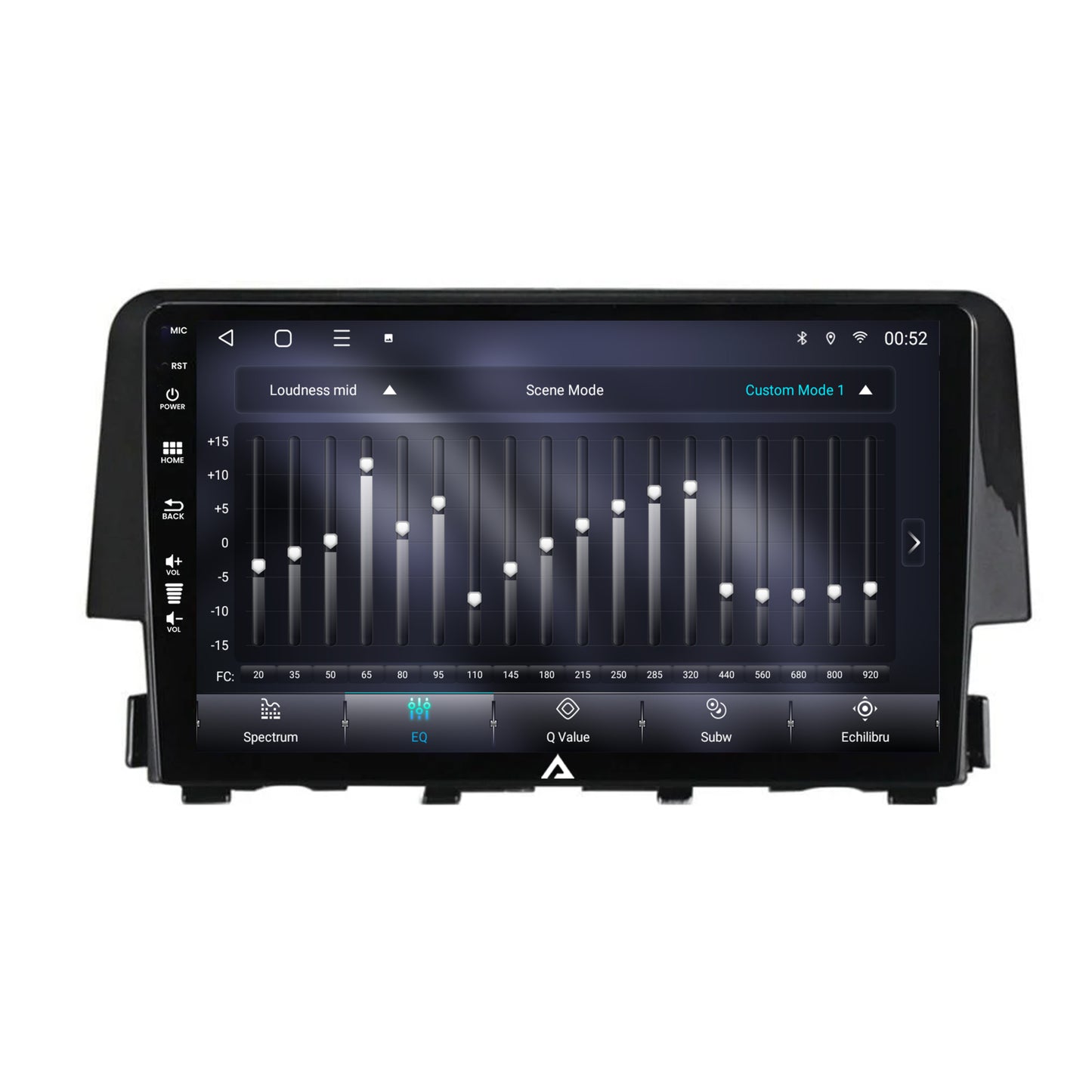 Navigatie Honda Civic X / Sedan (2015-2021), Android, E-Octacore / 2GB RAM + 32GB ROM, 9 Inch - AD-BGE9002+AD-BGRKIT004