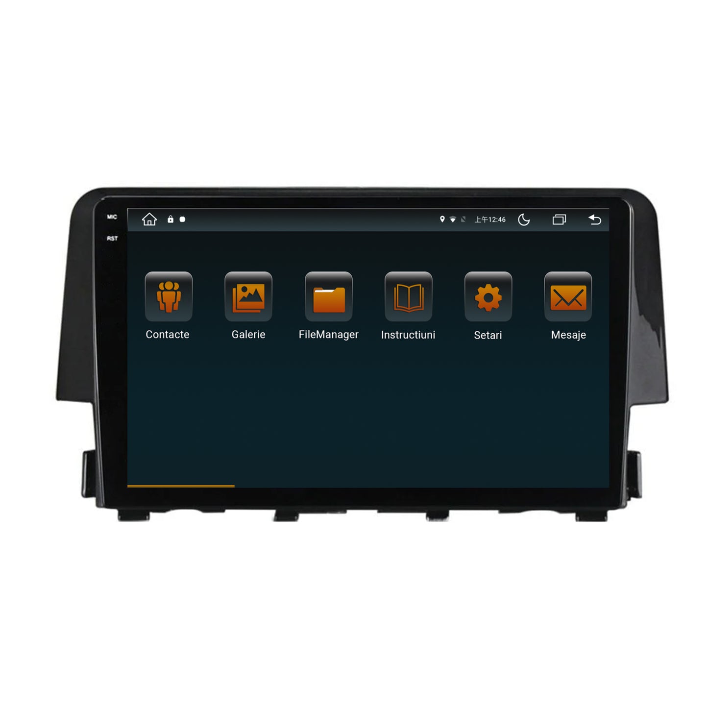 Navigatie Honda Civic X / Sedan (2015-2021), Android, V-Octacore / 4GB RAM + 64GB ROM, 9.5 Inch - AD-BGV9004+AD-BGRKIT004