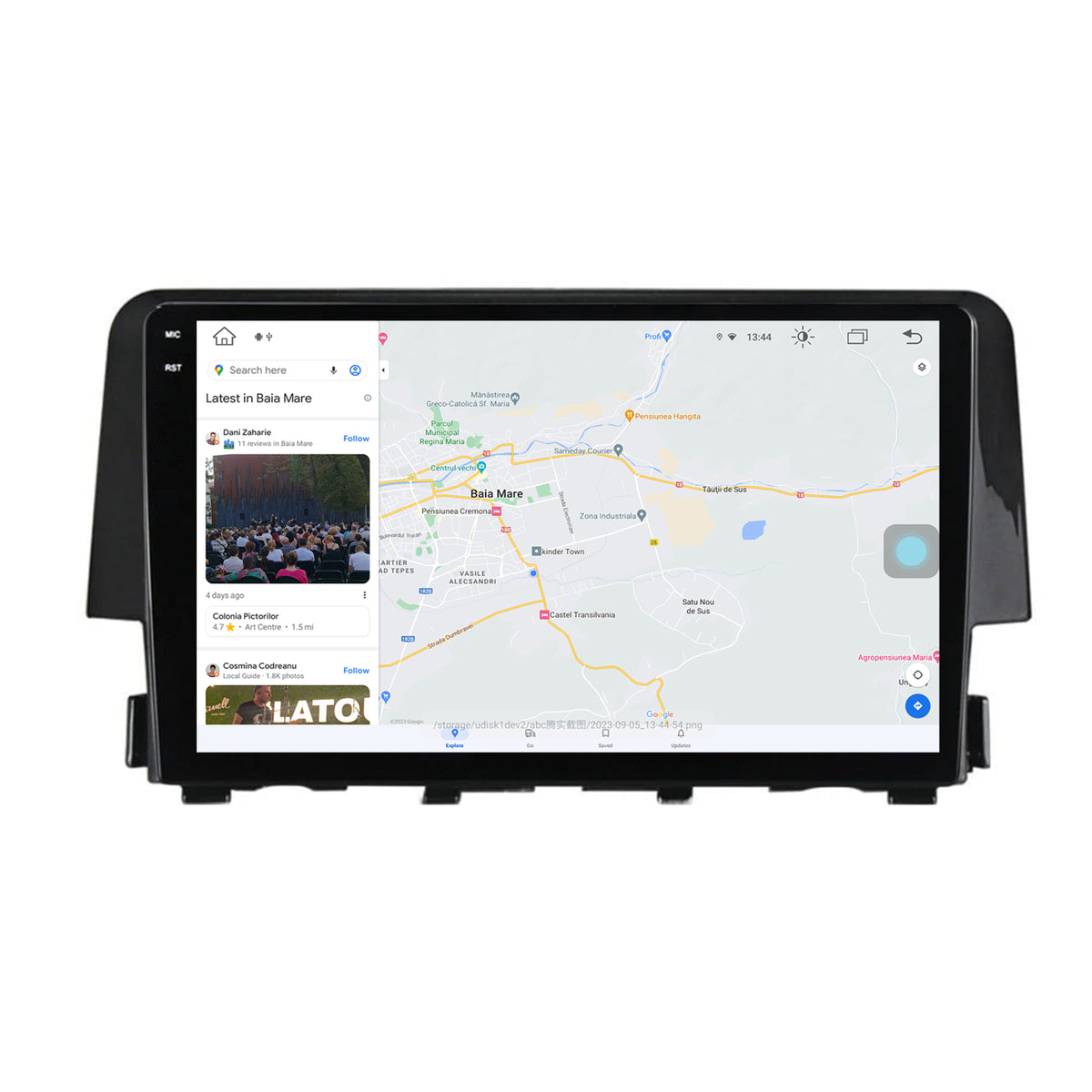 Navigatie Honda Civic X / Sedan (2015-2021), Android, X-Octacore / 8GB RAM + 256GB ROM, 9.5 Inch - AD-BGX9008+AD-BGRKIT004