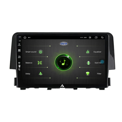 Navigatie Honda Civic X / Sedan (2015-2021), Android, Z-Octacore / 8GB RAM + 256GB ROM, 9 Inch - AD-BGZ9008+AD-BGRKIT004