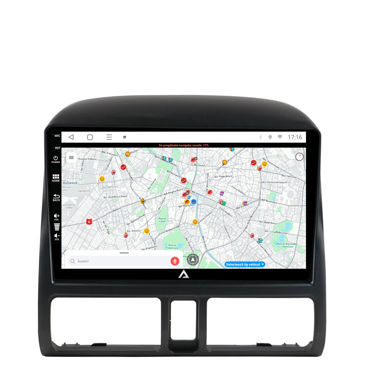 Navigatie Honda CRV (1998-2005), Android, E-Octacore / 2GB RAM + 32GB ROM, 9 Inch - AD-BGE9002+AD-BGRKIT017