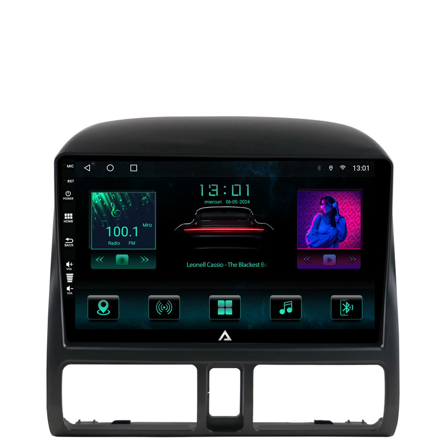 Navigatie Honda CRV (1998-2005), Android, A-Octacore / 4GB RAM + 64GB ROM, 9 Inch - AD-BGA9004+AD-BGRKIT017