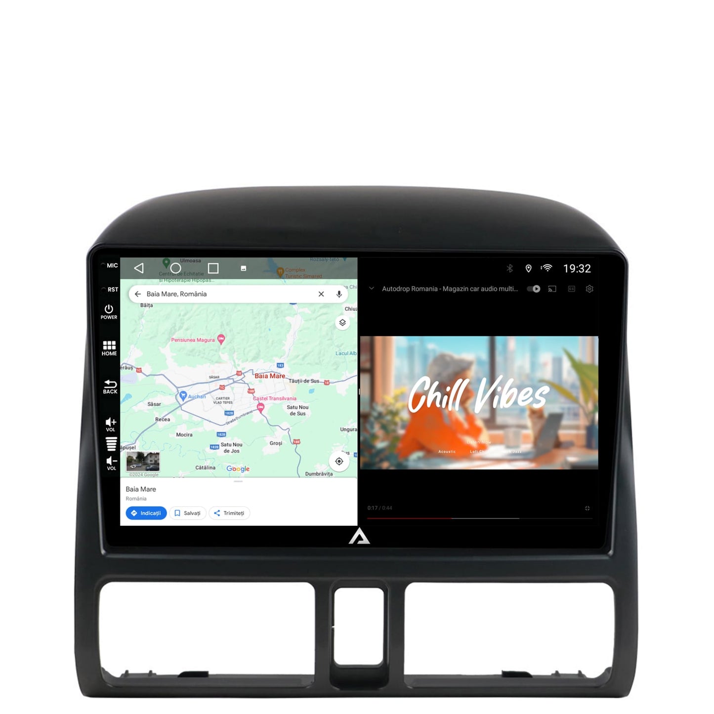 Navigatie Honda CRV (1998-2005), Android, A-Octacore / 4GB RAM + 64GB ROM, 9 Inch - AD-BGA9004+AD-BGRKIT017