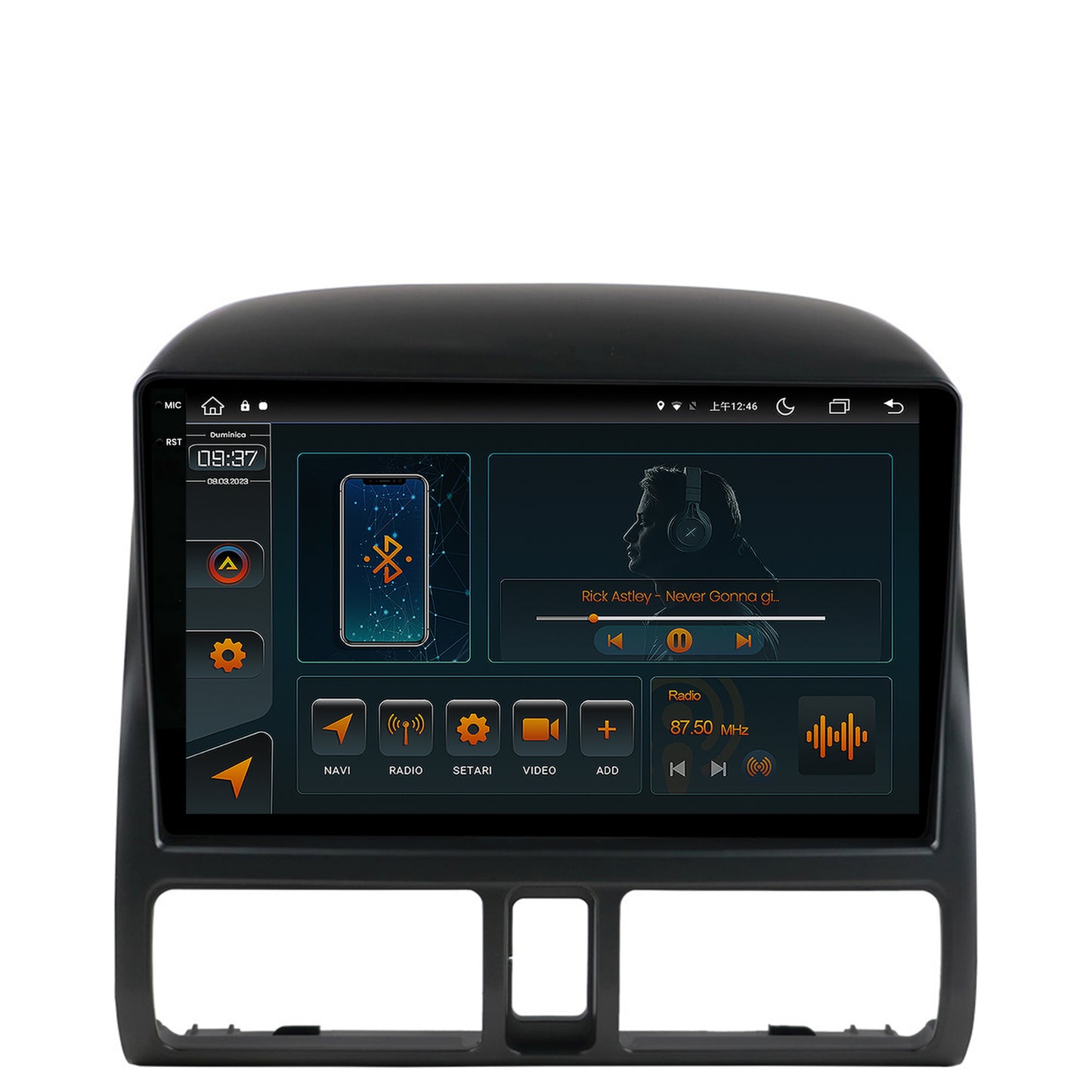 Navigatie Honda CRV (1998-2005), Android, V-Octacore / 4GB RAM + 64GB ROM, 9.5 Inch - AD-BGV9004+AD-BGRKIT017