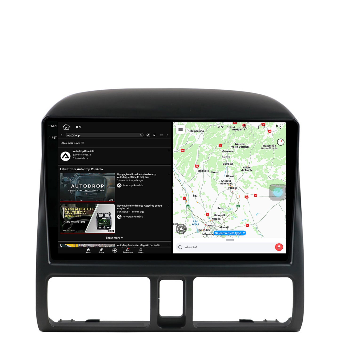 Navigatie Honda CRV (1998-2005), Android, X-Octacore / 8GB RAM + 256GB ROM, 9.5 Inch - AD-BGX9008+AD-BGRKIT017