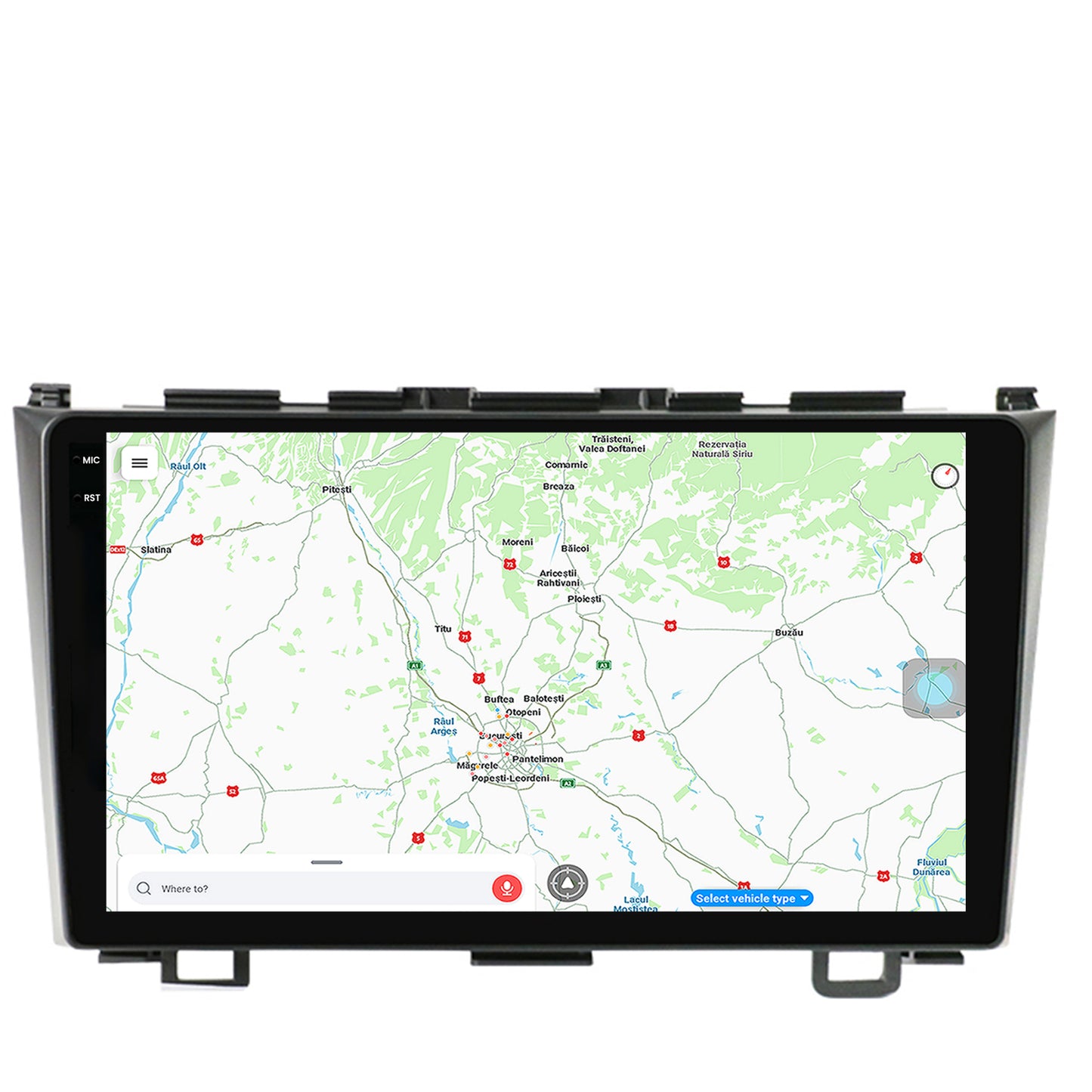 Navigatie Honda CRV (2006-2012), Android, X-Octacore / 8GB RAM + 256GB ROM, 9.5 Inch - AD-BGX9008+AD-BGRKIT006