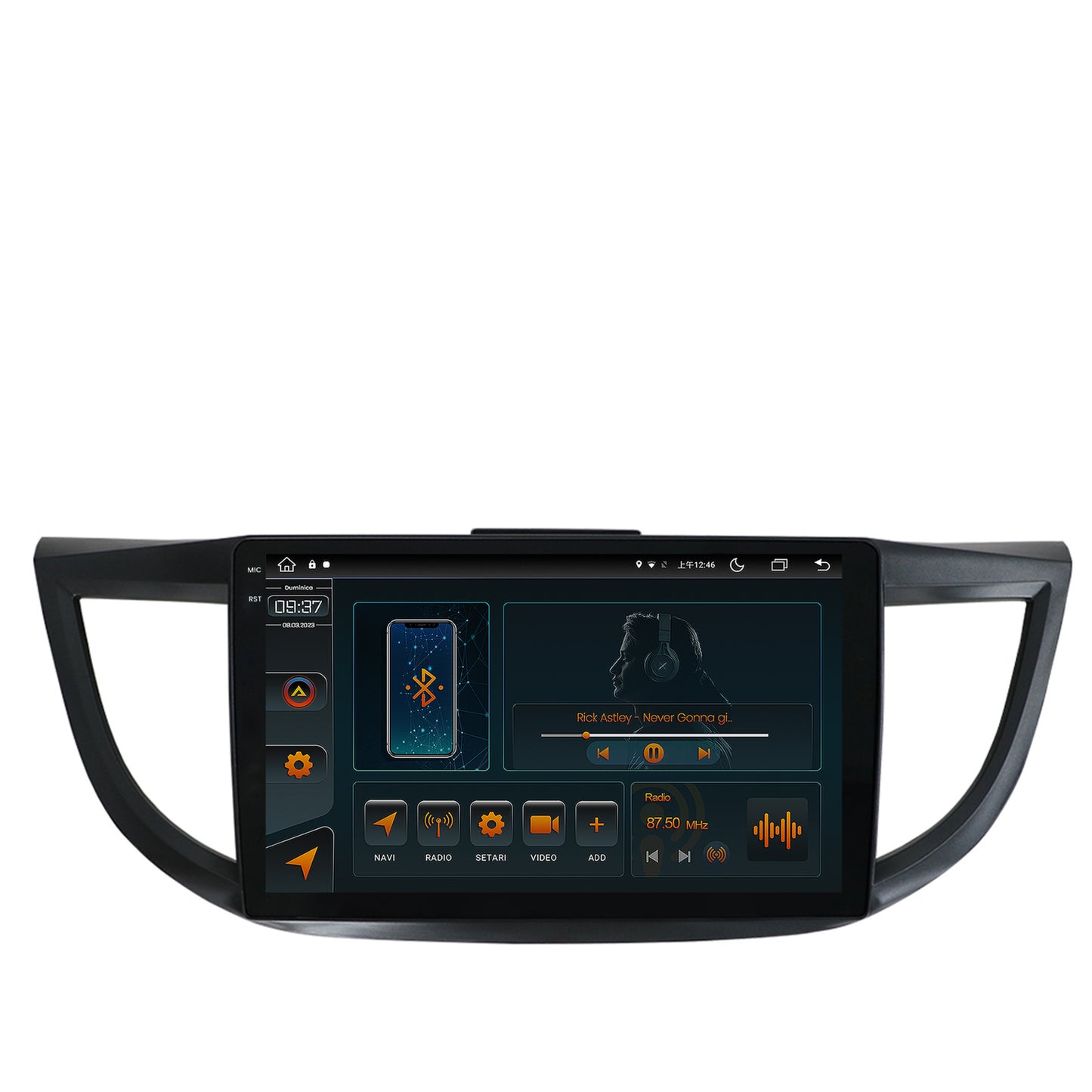 Navigatie Honda CRV (2011-2016), Android, V-Octacore / 4GB RAM + 64GB ROM, 9.5 Inch - AD-BGV9004+AD-BGRKIT003
