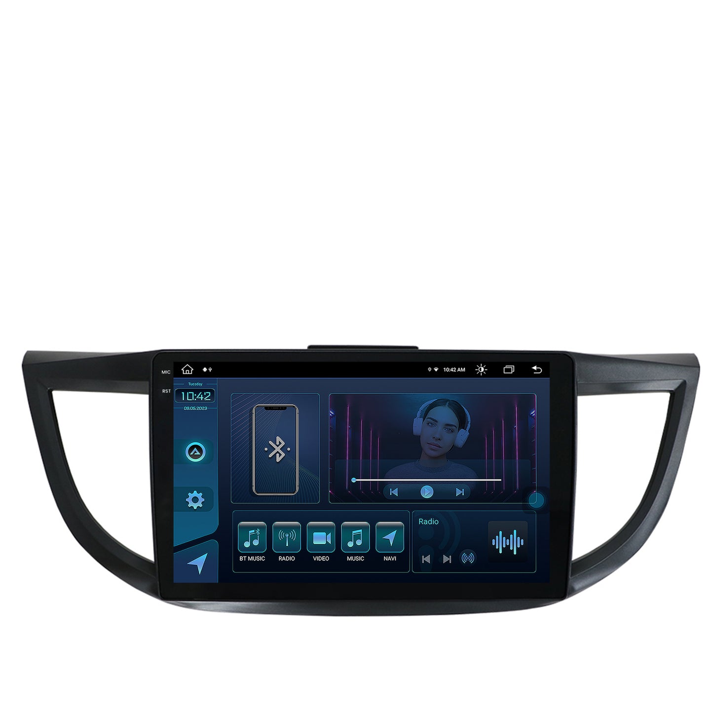 Navigatie Honda CRV (2011-2016), Android, X-Octacore / 8GB RAM + 256GB ROM, 9.5 Inch - AD-BGX9008+AD-BGRKIT003